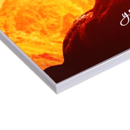 Lowed A6 planing, with opened sheets, 50 sheets, on the gluing, soft cover, make yourself!-2