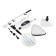 BQ Sm1000 steam mop, 1,400 watts, 280 ml, cord 5 m, white-black