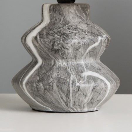 GRUBEL LAMBLE LAMP E14 40W Black, Gray, White 28x15x15 cm-2