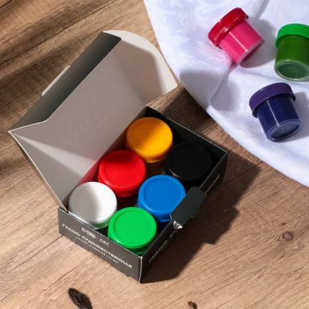Set of artistic gouache 6 colors 17 ml Artlavka-1