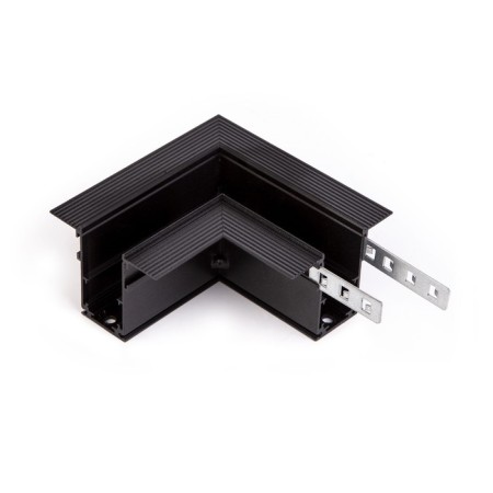 Corner Connector for the built -in tire pipeline Elektrostandard, Slim Magnetic, Black Color Black