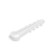 Dowel-Homut "Tundra", for a flat cable, nylon, 8 mm, white, 100 pcs
