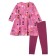 Kit for girls: dress, leggings, height 80 cm