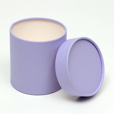 Set of round boxes 3 in 1, "Lilac", 16x16, 14x14, 12x12 cm-5