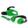 Tool set No. 25: chainsaw, headphones, construction knife