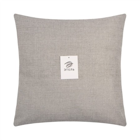 Decorative pillowcase "Ethel" Rogozhka 45*45 cm gray, 100% p/e-6