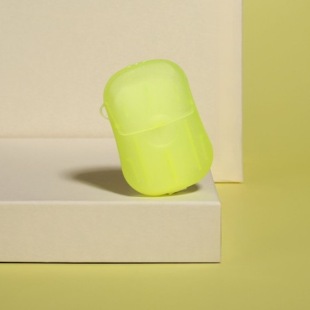 Leaf soap, in plates, 18 (± 2) pcs, in case, yellow color-3