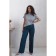 Female trousers, size 50, green color 60620