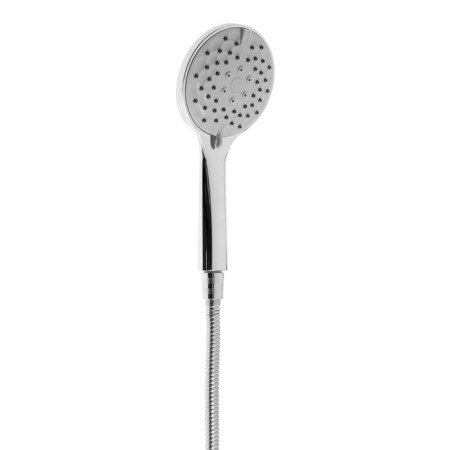 Bath mixer Zein Z3889, single -leaf, watering can 3 modes, hose, holder, chrome-8