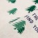 Baby Dolyana "Christmas trees" 145x145 ± 3cm, 100%PE, Rogozhka 130 g/m