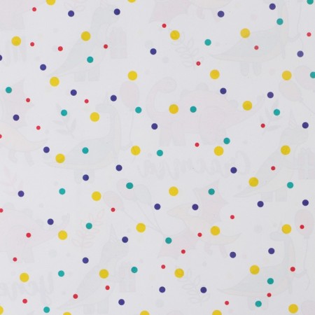 Paper packing gloss double -sided "dinosaurus", 70 x 100 cm-1