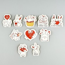 Set of stickers 