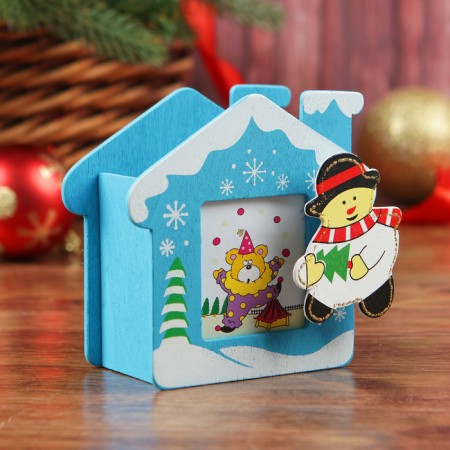 Pencil "Snow House", mix-1