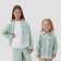 Children's shirt minku: jeans collection, mint color, height 158 ​​cm