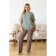 Female blouse, size 54, green color