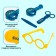Game set "Best Doctor" in a suitcase, 16 items