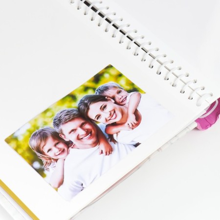 Photo album magnetic "Cup with flowers" 20 sheets, 23x28 cm-3