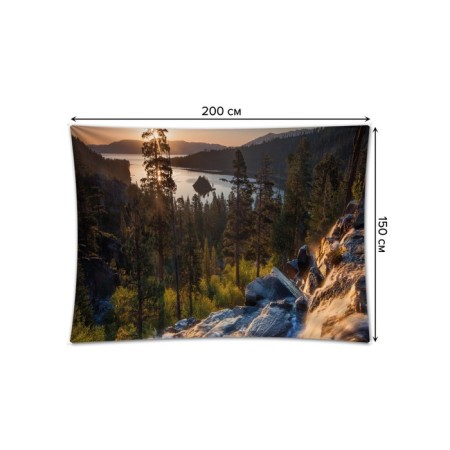 Decorative panel with photo printing, size 150x200 cm-1