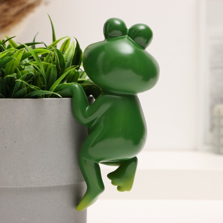 Decor for Kashpo "Frog Kvak" 10x8x19cm-3
