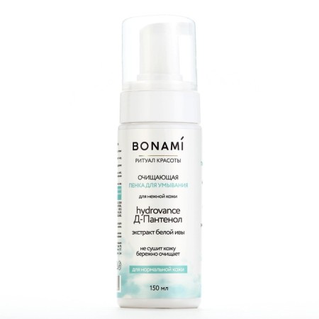 Foam for washing with white willow extract, 150 ml, bonami-1