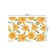 A set of napkins for setting the table “Sunflower and bumblebee”, rectangular, rounded edges, size 30x46 cm, 4 pcs