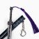 Souvenir weapon suspended mini "anime sword", keychain, 20 cm, dark blue