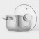 Poster "Diana", 6 l, d = 24 cm, capsule bottom, glass cover, induction