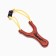 Wooden slingshot, double tourniquet, 14cm