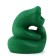 The piggy bank "Snake", green, 15.5 x 12.5 cm