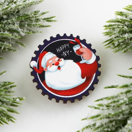 Icon in the box "Santa Claus", 5 x 4 cm-3
