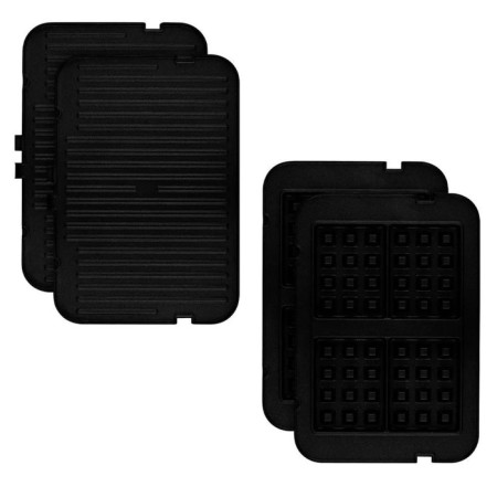 Electric grill KitFort KT-1682, 2000 W, anti-stick coating, 32x22 cm, black-4