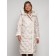 Coat insulated winter female, size 46, beige color