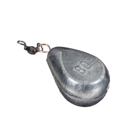 Yugana cargo, large olive with a swivel, flat side, 80 g-1