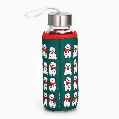New Year. Water bottle "Bear", 350 ml-2