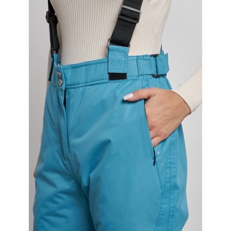 Semi -combinezone ski insulated female winter, size 44, blue color-12