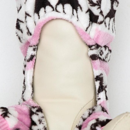 Kombinson "Deer" with a hood, size XXL (DS 45 cm, og 55 cm, Osh 45 cm), pink-4