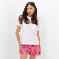 Women's pajamas (T-shirt and shorts) KAFTAN PARTY TIME, R.48-50