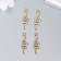 Decor for creativity Metal "snake" rhinestones 2.6x0.8 cm