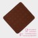 Macarons Macarons Macarons “Rond”, silicone, 27 × 24.5 cm, brown color