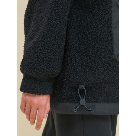 Jacket for girls, height 116 cm, black color-7