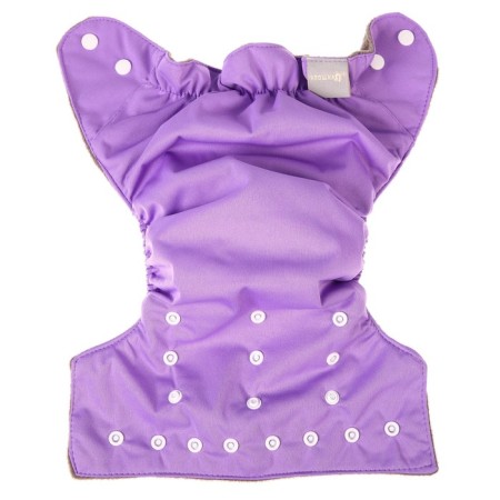 Panties-scammer, reusable, carbon-bamboo fabric, purple color, from 0-36 months.-7