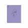Folder 20 inserts on spirals, A4, 600 μm, Erichkrause "Manga Faces", texture "Sand", purple, mix