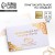 White with embossing
