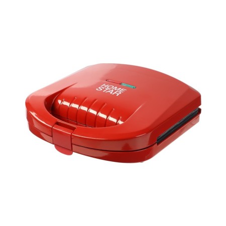 Sandwich Homestar HS-2003, 800 W, anti-stick coating, red