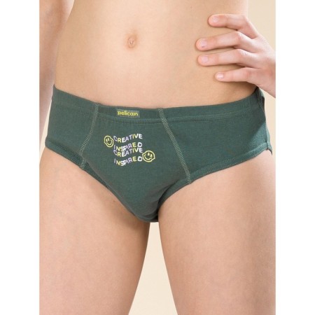 Panties for boys, height 92 cm, dark blue color, olive, khaki, 3 pcs-6