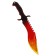 Souvenir weapon Knock Kukri "Fire", length 25 cm