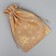 Bag gift canvas "New Year Snowflakes", embossing, 16 x 24 cm +/- 1.5 cm, New Year