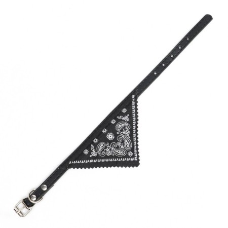 Collar with a scarf 32 x 1 cm, Osh 22-28, black-2