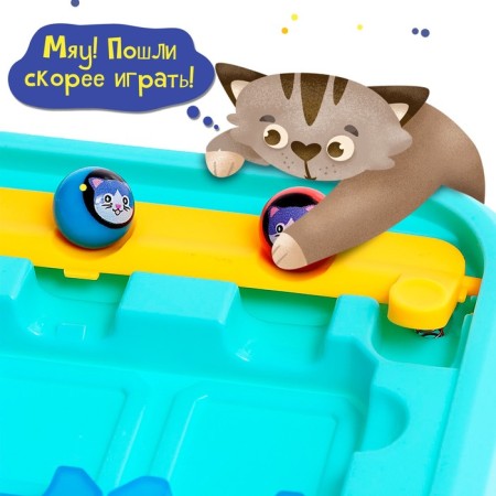 Board game "Katya Cat", 1 player, 3+-4