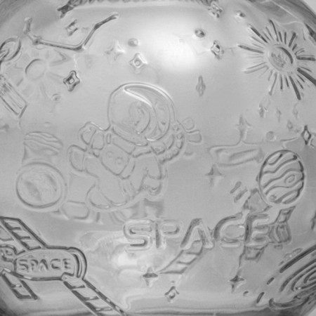 Set for drinks made of glass "Cosmos", 5 items: a jug 1.9 l, 4 circles 300/280/280/250 ml-3